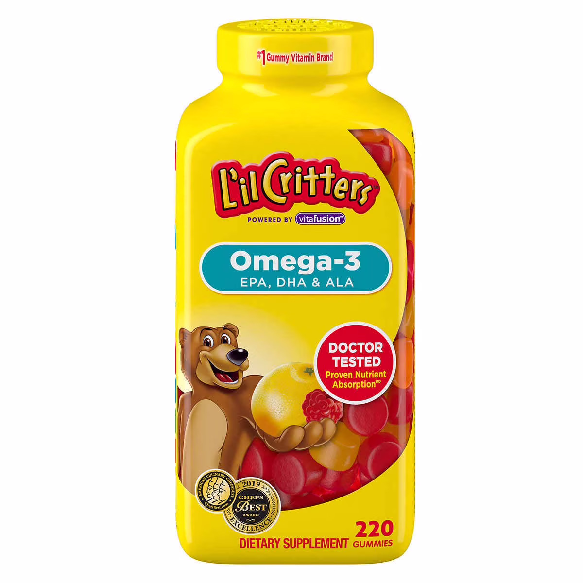 LIL CRITTERS OMEGA GUMY 220