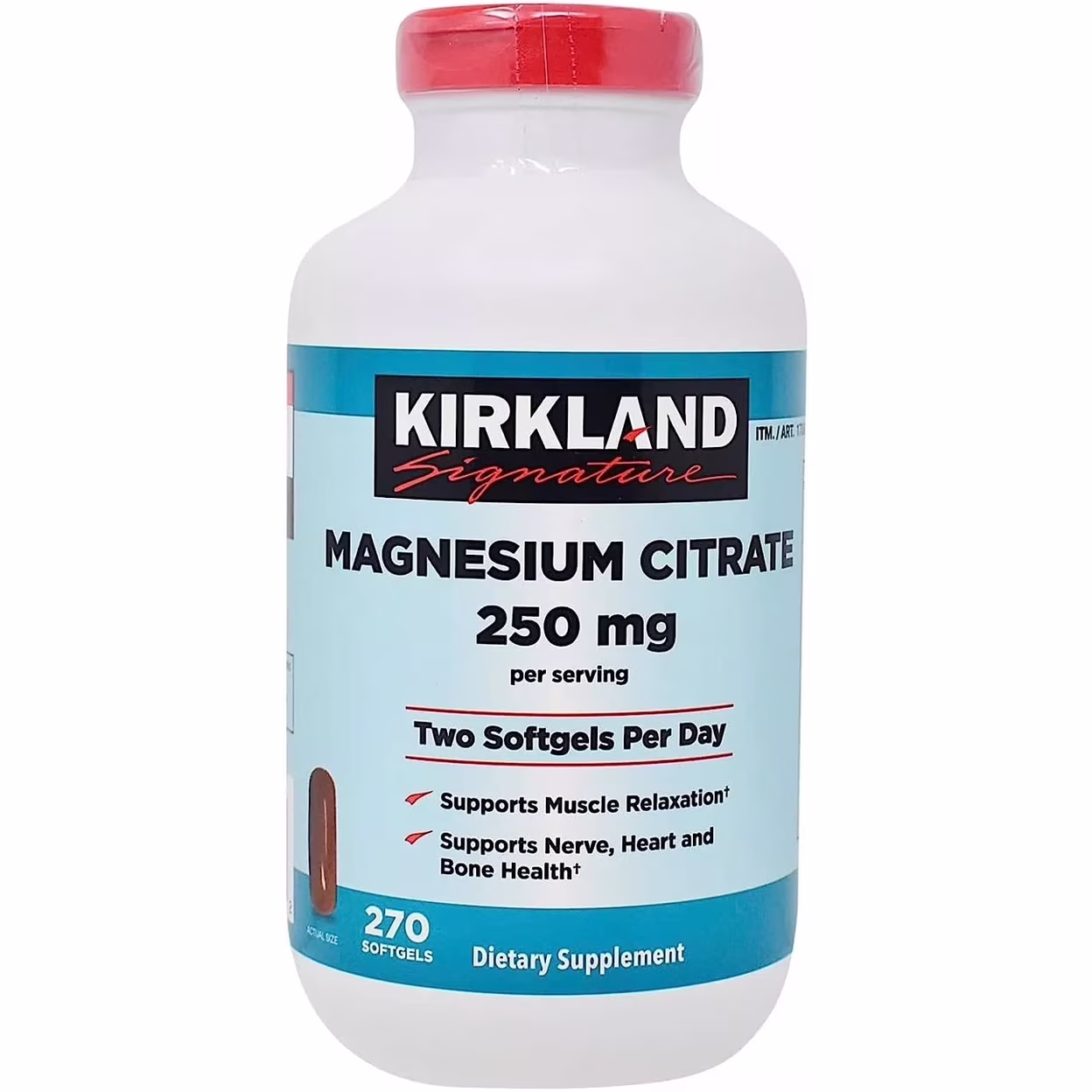 MAGNESIO CITRATE 250MG SOFT 270 KIRKLAND